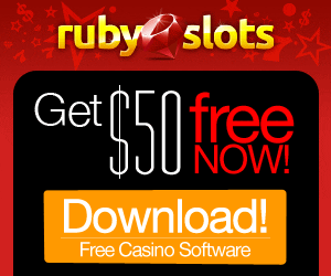 Ruby Slots - $50 Free Chip