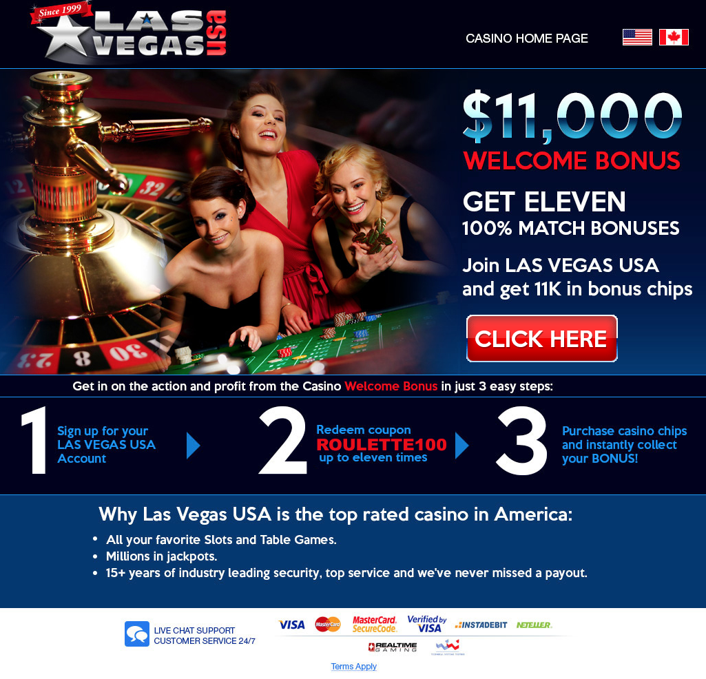 Las Vegas USA Online
                                Casino