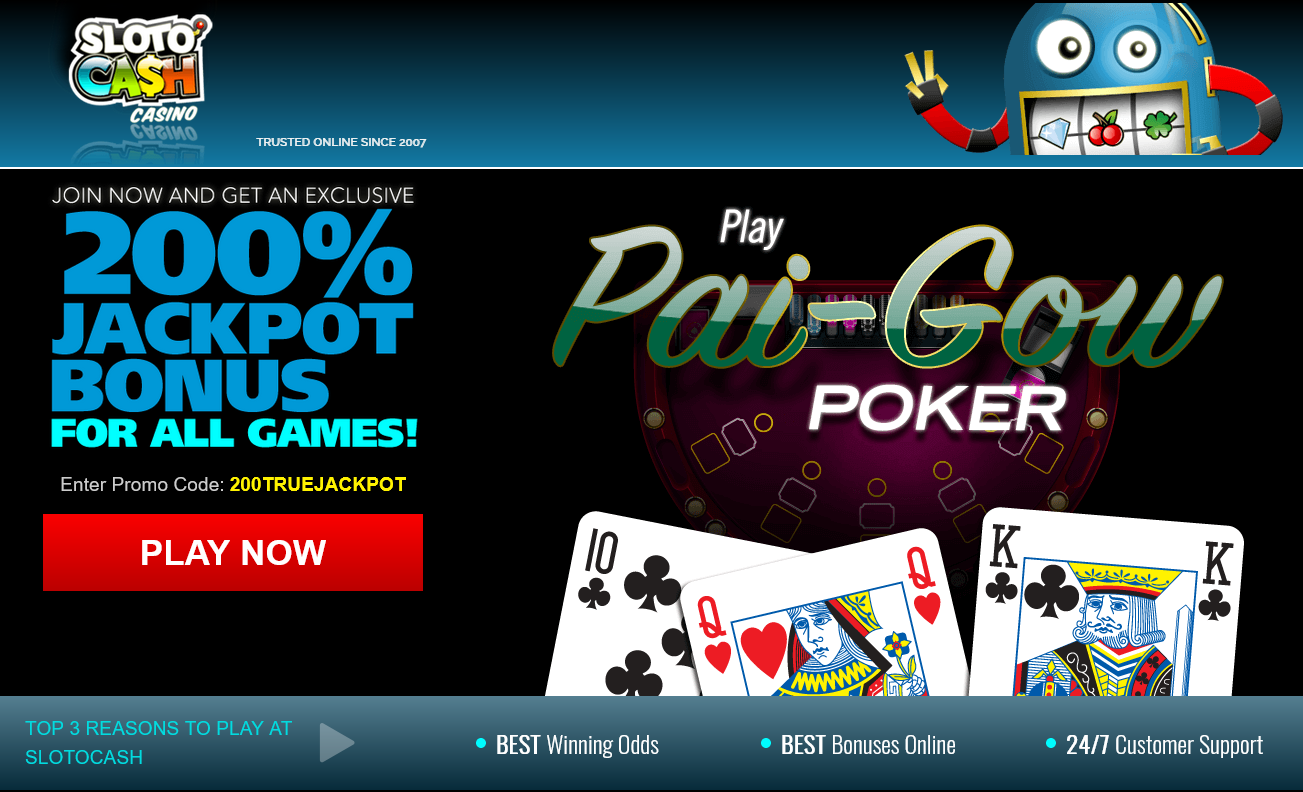 Slotocash
                                Pai Gow Poker