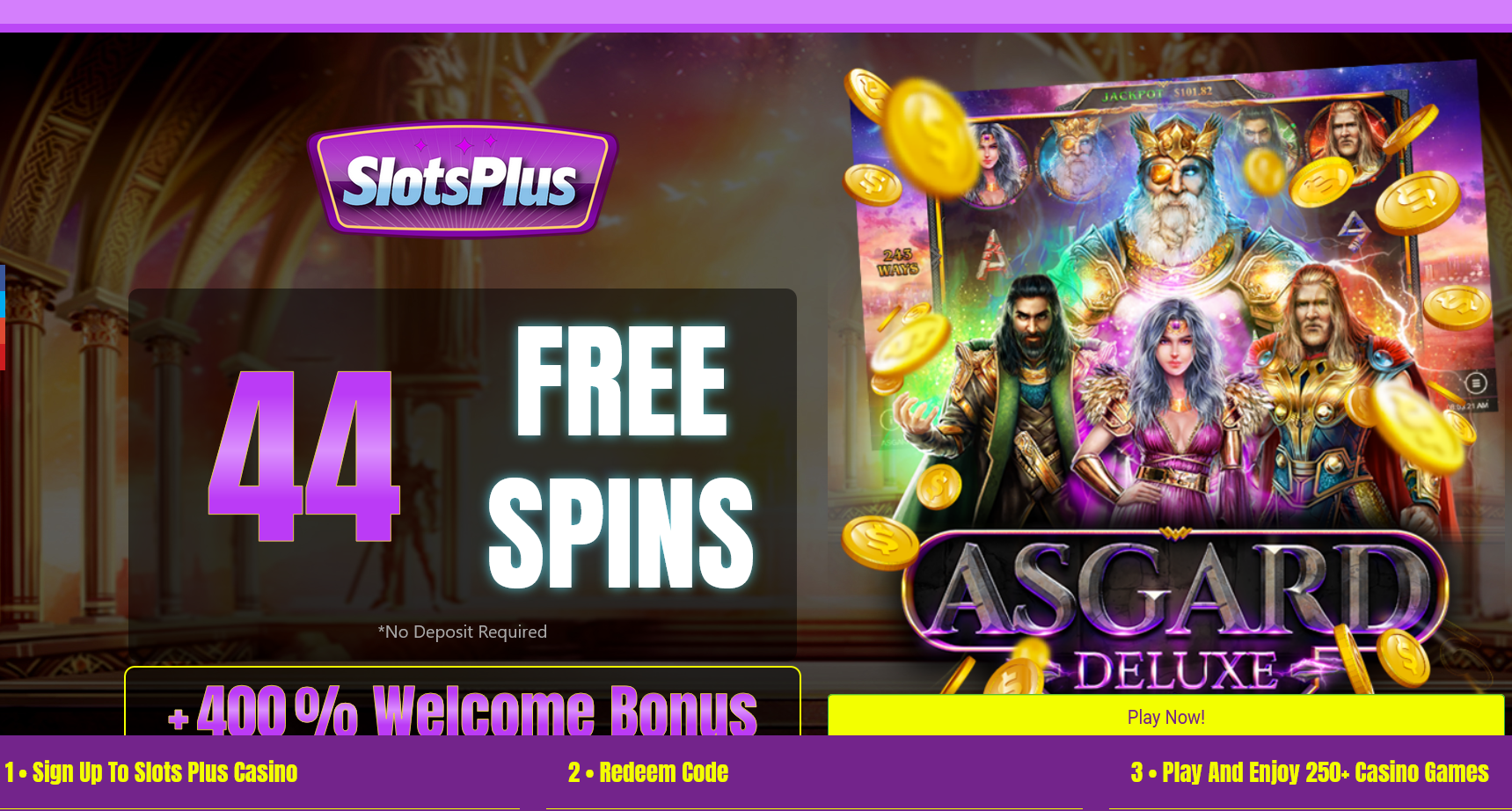 Slots
                                        Plus Casino