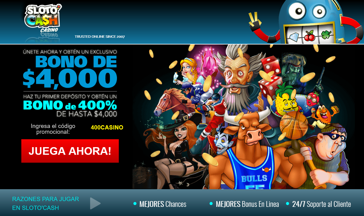 Sloto'Cash! $4000 Bonus Sloto'Cash! $4000 Bonus